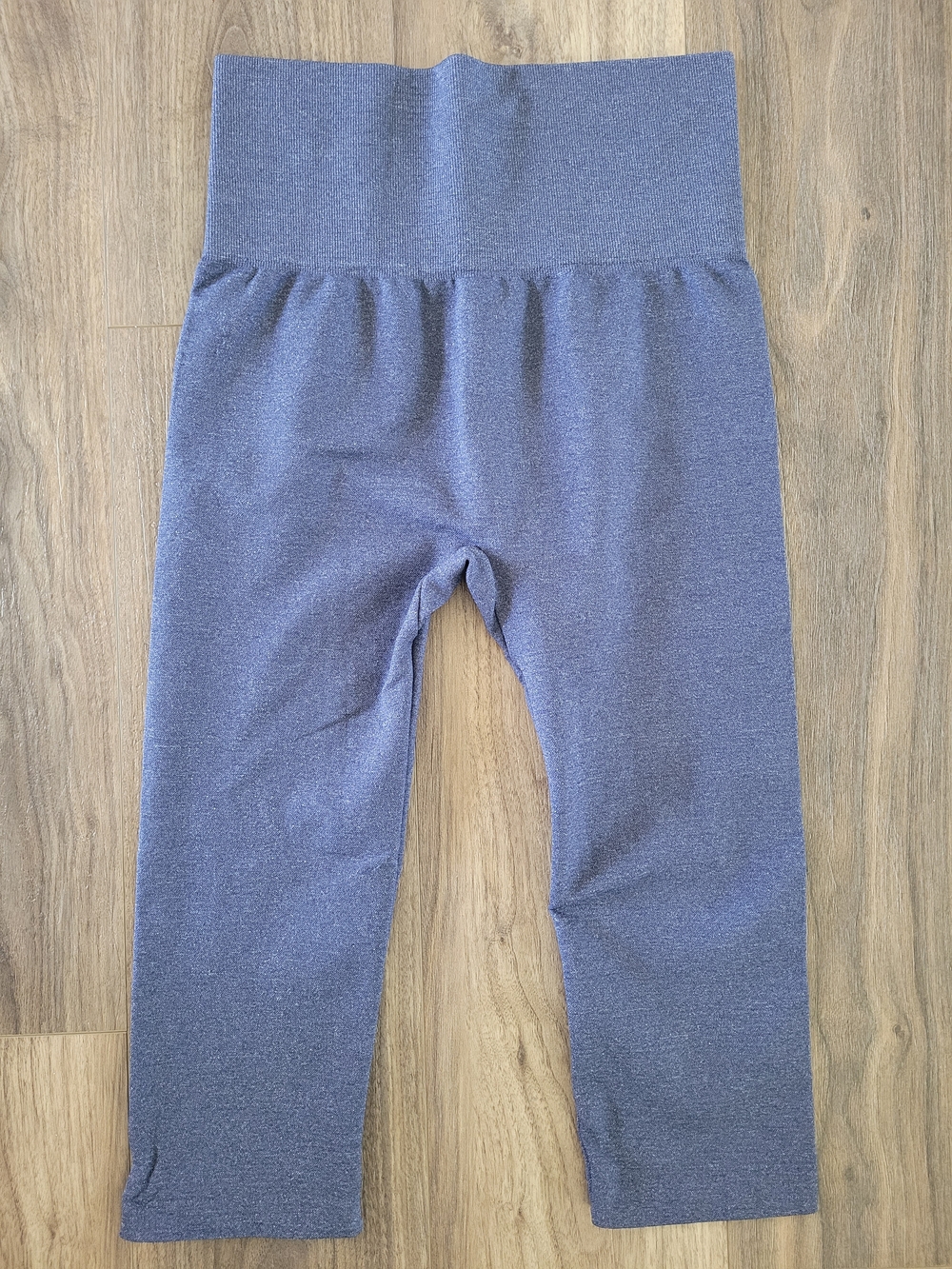 Blue Crop Leggings Women L/XL